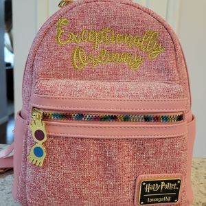 Harry Potter Loungefly backpack and card holder